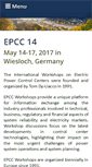 Mobile Screenshot of epcc-workshop.net